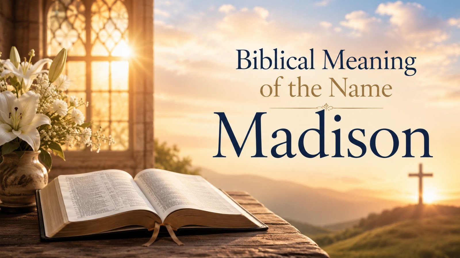Biblical meaning of the name Madison with Christian symbolism, biblical interpretation, and spiritual significance explained