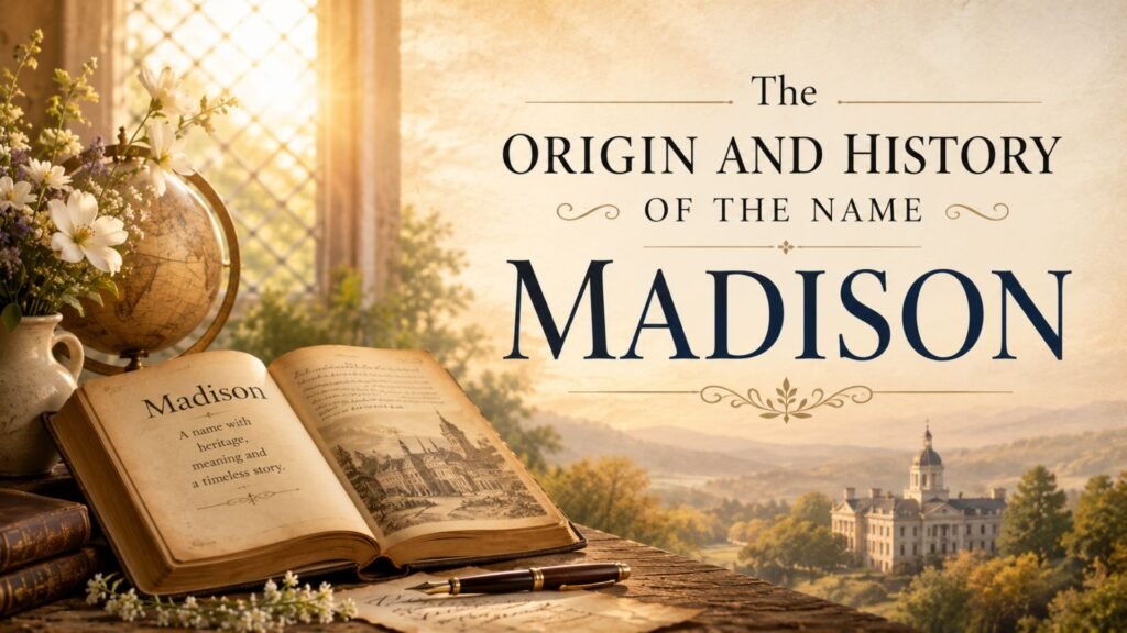 What Is the Authentic Biblical Meaning of the Name Madison? A Complete Christian Guide 2 The origin and history of the name Madison, exploring its English roots, historical background, and meaning in Christian context