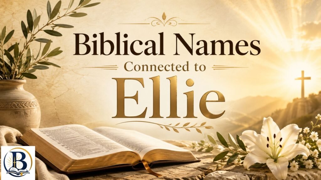 Amazing Meaning of the Name Ellie: Spiritual Symbolism, Faith, and Biblical Connections 2 Biblical names connected to Ellie, highlighting related Hebrew names, their meanings, and biblical significance.