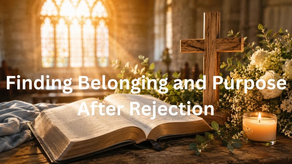 Finding belonging and purpose after rejection through faith, healing, and God’s unconditional love