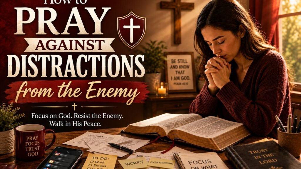 55 Powerful Prayers to Overcome Distractions from the Enemy 3 How to Pray Against Distractions from the Enemy