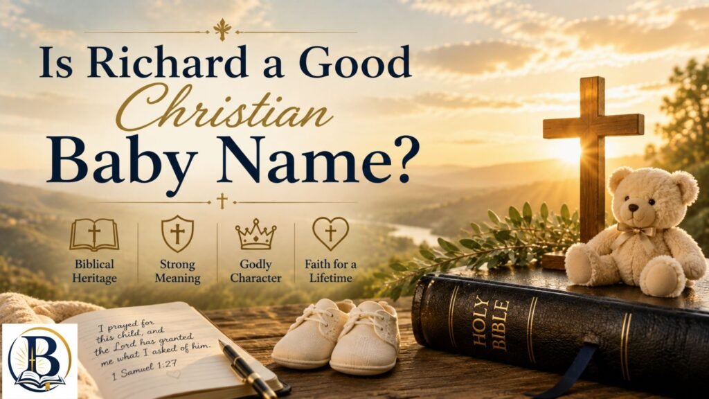 The Powerful Biblical Meaning of the Name Richard: Origin, Spiritual Significance & Christian Symbolism 4 Is Richard a Good Christian Baby Name? – Meaning, Faith, Strength, and Biblical Values