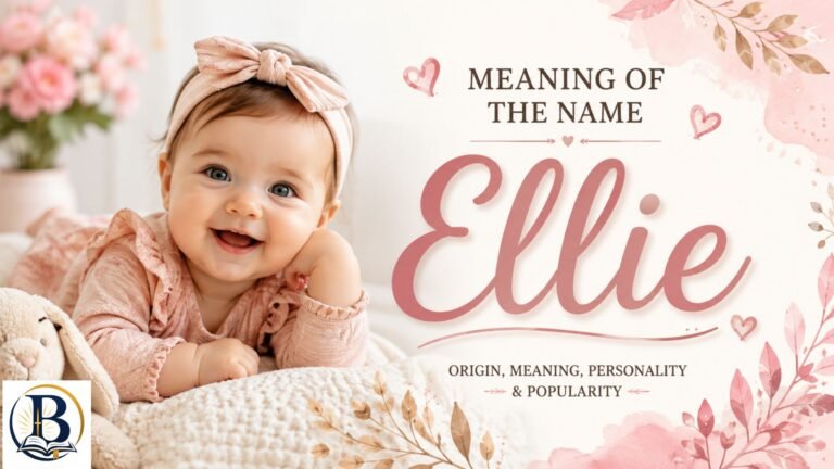 Meaning of the name Ellie explained, including its origin, significance, personality traits, and cultural background.