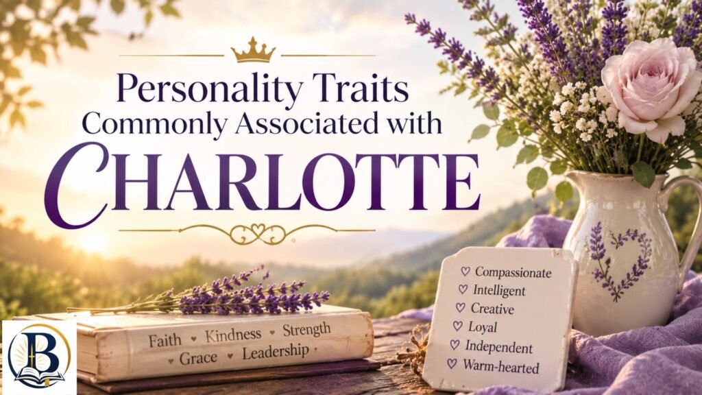 What Is the Biblical Meaning of the Name Charlotte? Strength, Grace, and Faith 3 the personality traits commonly associated with Charlotte, including qualities like grace, kindness, wisdom, and resilience. Discover the characteristics often linked to this timeless and elegant name.