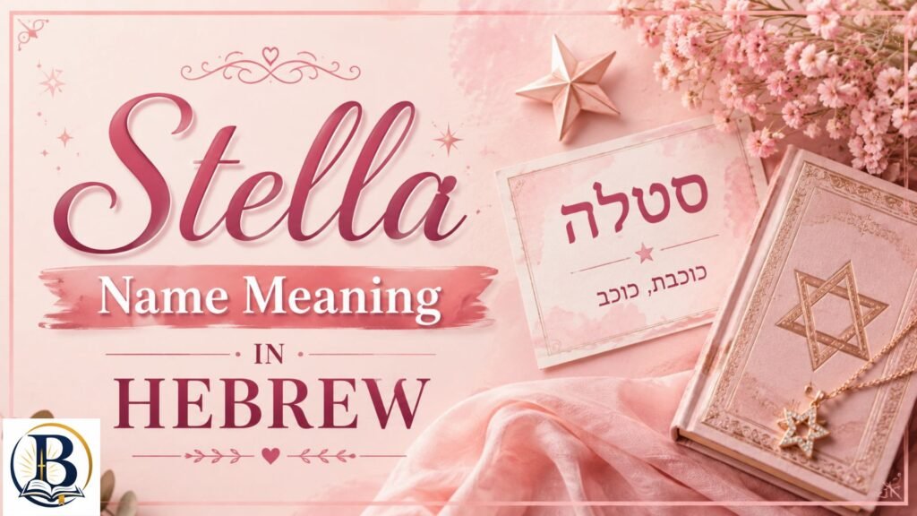 Amazing Biblical Meaning of the Name Stella: Origin, Spiritual Meaning, Biblical Significance & More 3 Stella Name Meaning in Hebrew and Its Biblical and Spiritual Significance