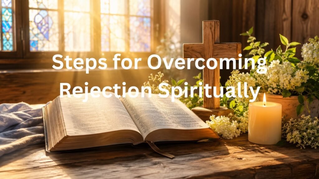 Steps for overcoming rejection spiritually through faith, healing, hope, and God’s love