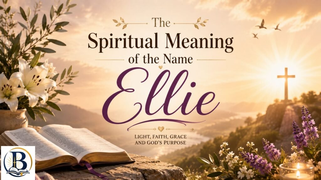 Amazing Meaning of the Name Ellie: Spiritual Symbolism, Faith, and Biblical Connections 3 The spiritual meaning of the name Ellie, exploring its faith-based symbolism, biblical connections, and Christian significance.