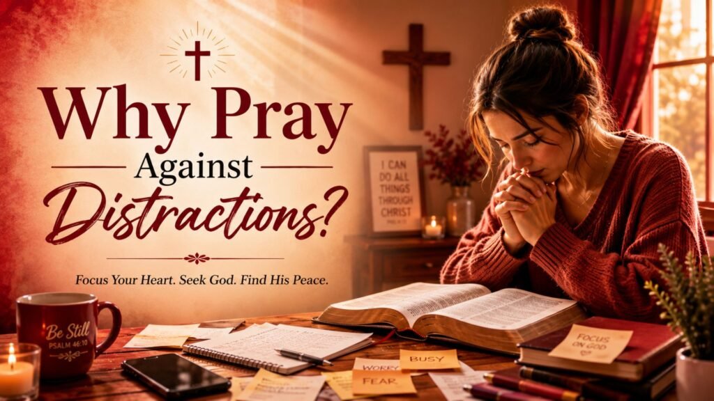 55 Powerful Prayers to Overcome Distractions from the Enemy 2 Why Pray Against Distractions?
