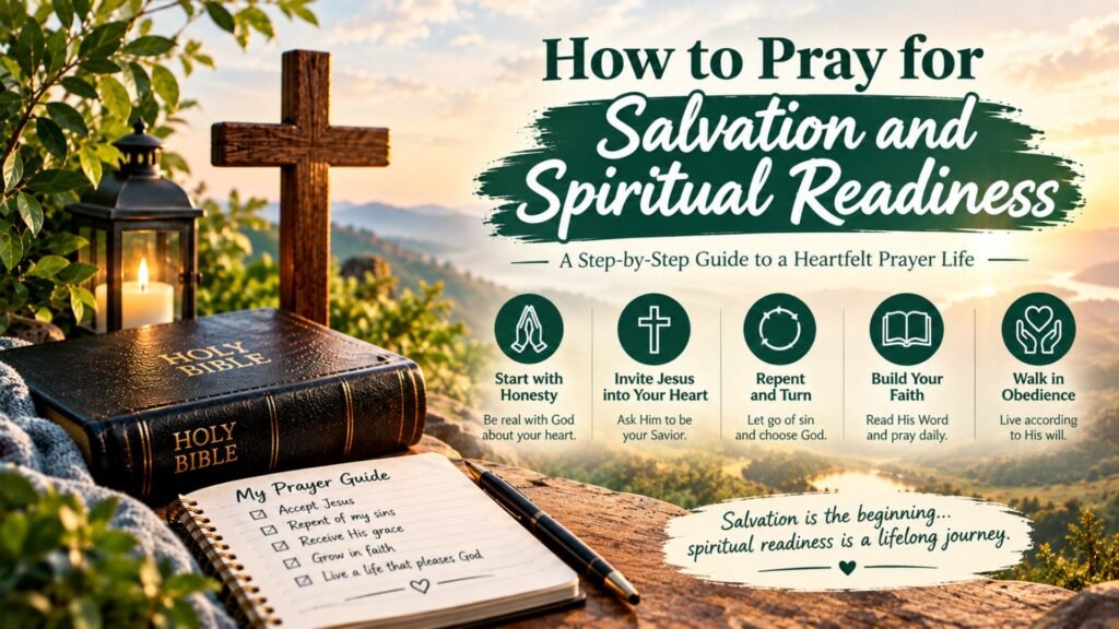 How to Pray for Salvation and Spiritual Readiness