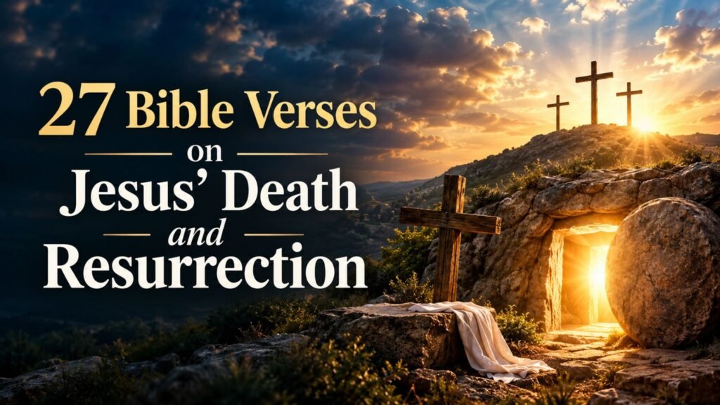 27 Bible Verses on Jesus' Death and Resurrection