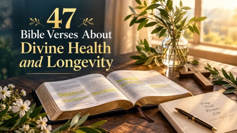 47 Bible Verses About Divine Health and Longevity