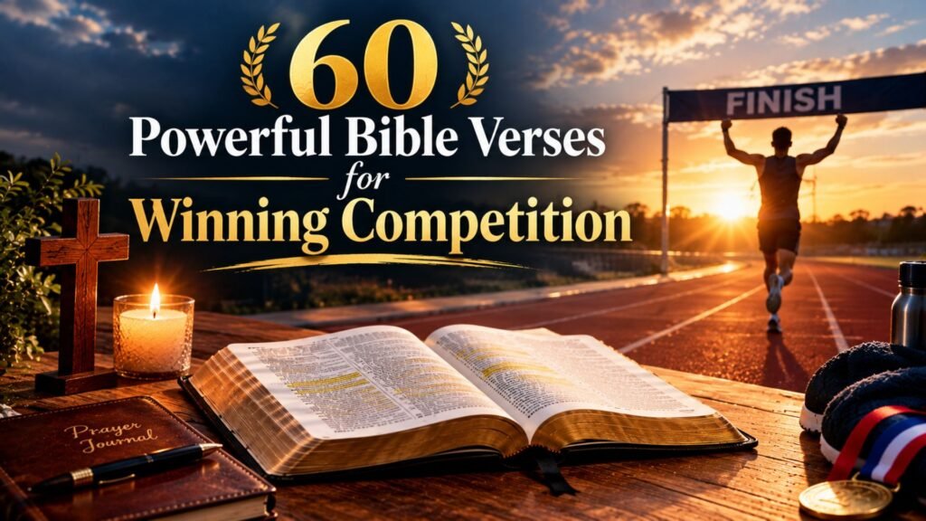 60 Powerful Bible Verses for Winning Competition