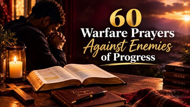 60 Warfare Prayers Against Enemies of Progress