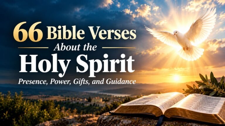 66 Bible Verses About the Holy Spirit: Presence, Power, Gifts, and Guidance
