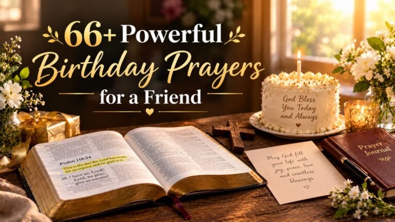 66+ Powerful Birthday Prayers for a Friend