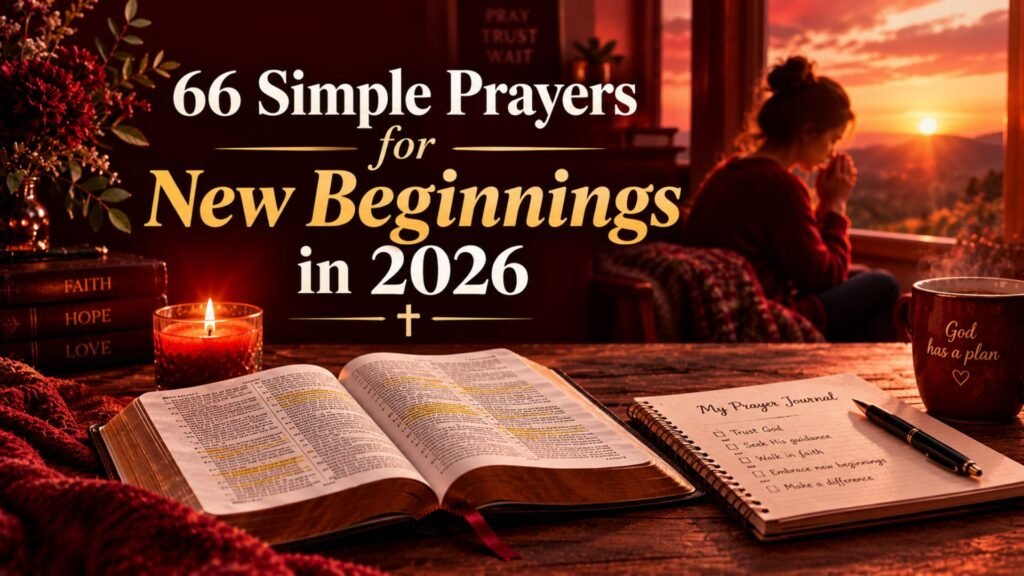 66 Simple Prayers for New Beginnings in 2026
