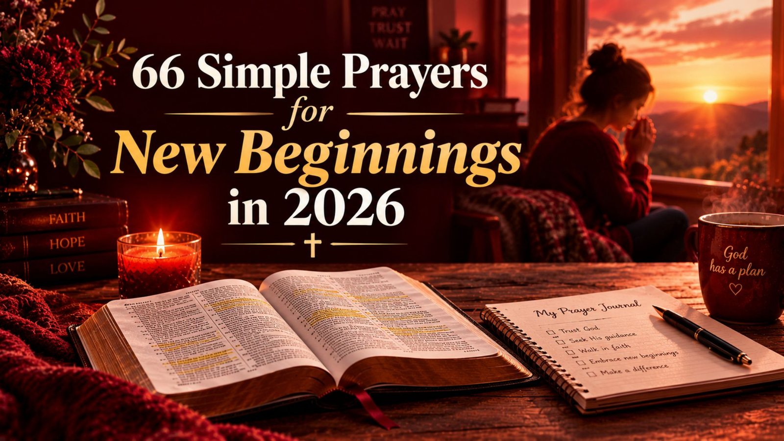 66 Simple Prayers for New Beginnings in 2026