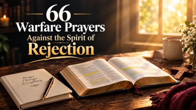 66 Warfare Prayers Against the Spirit of Rejection