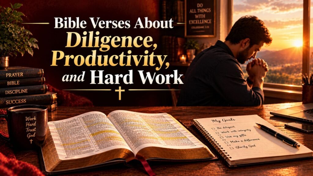 Bible Verses About Diligence, Productivity, and Hard Work