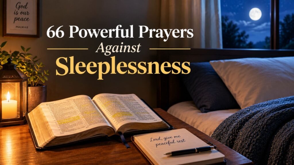 66 Powerful Prayers Against Sleeplessness