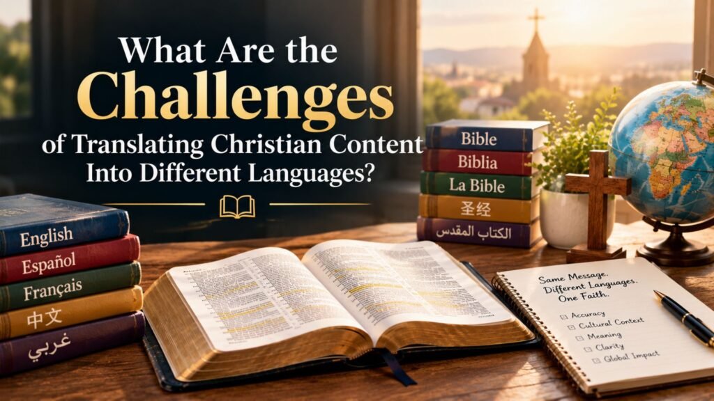 What Are the Challenges of Translating Christian Content Into Different Languages?